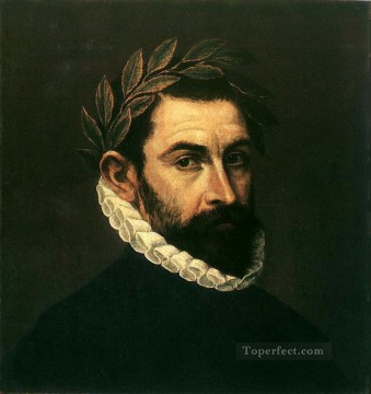  Greco Canvas - Poet Ercilla y Zuniga 1590 Mannerism Spanish Renaissance El Greco